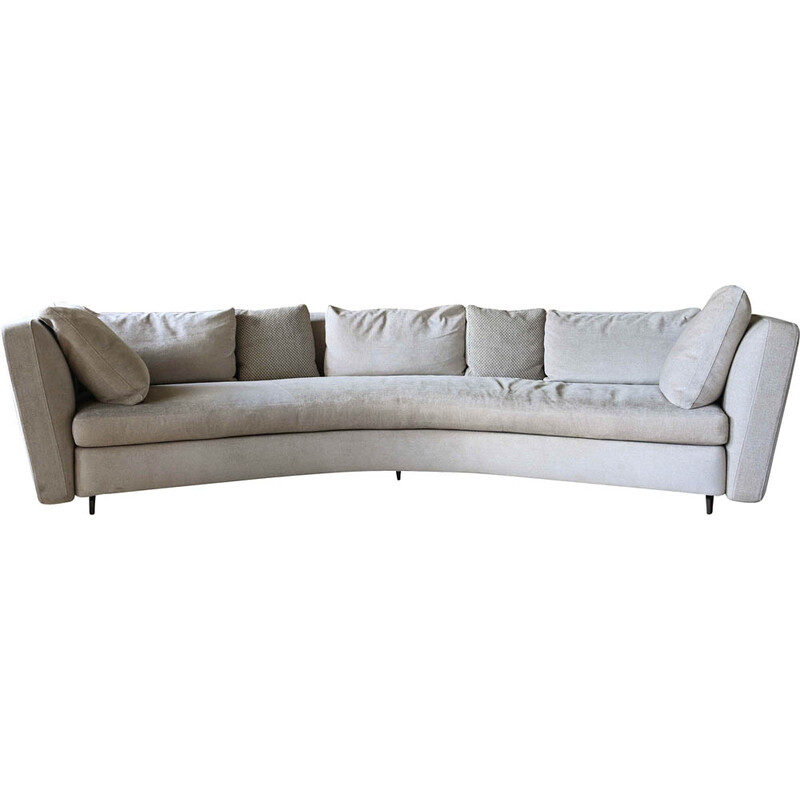 Vintage semi-curvo Seymour sofa by Rodolfo Dordoni