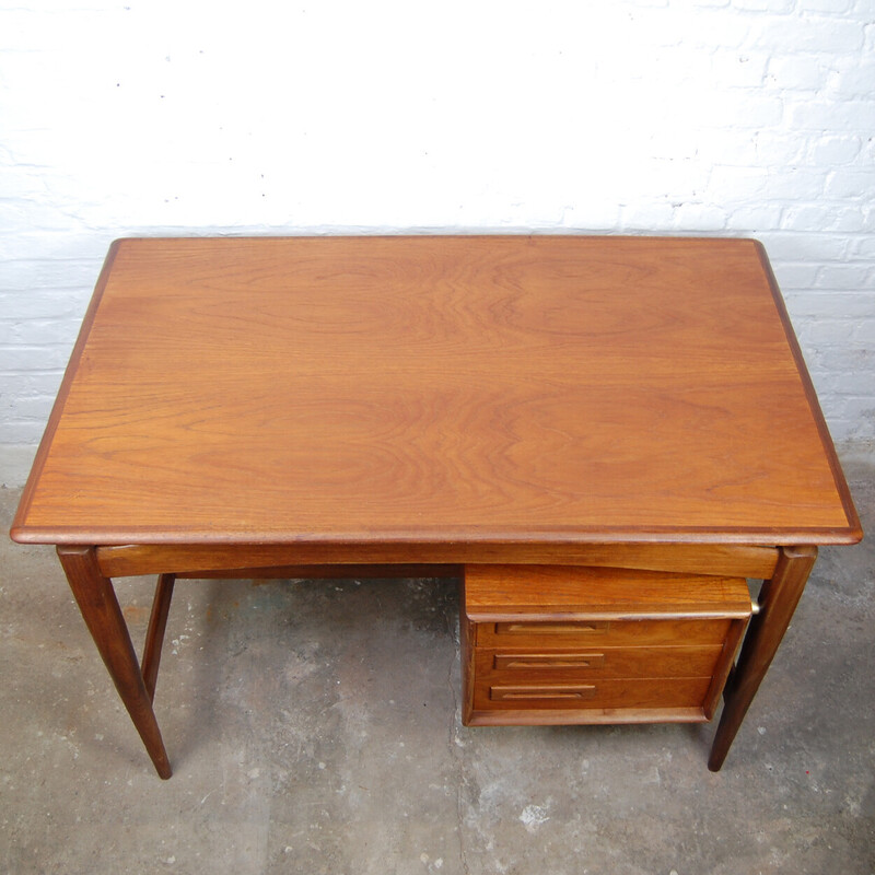 Scandinavisch vintage bureau van P.J. Neirinck, België 1960