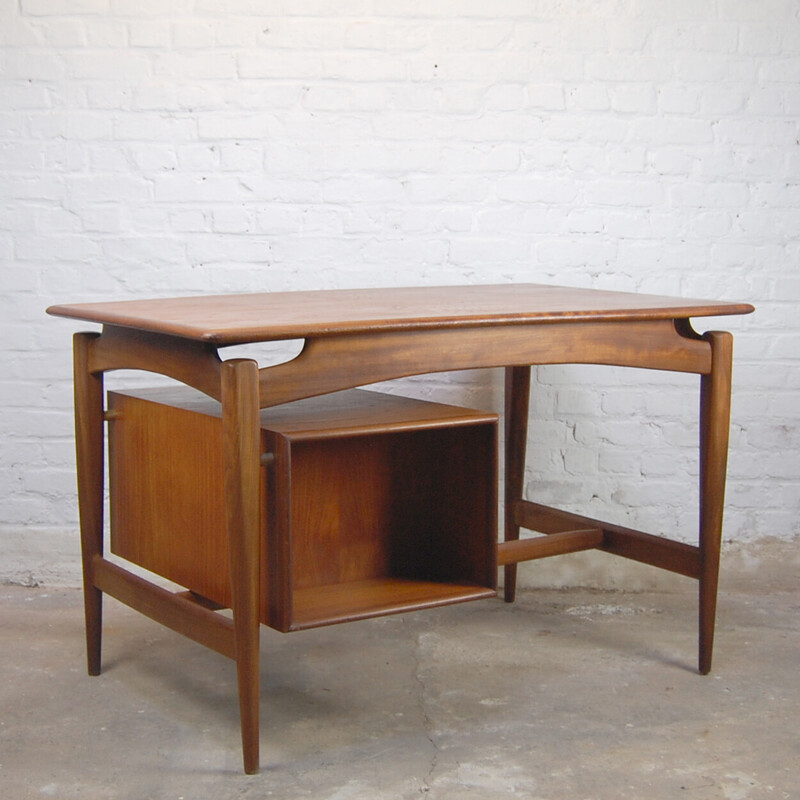 Scandinavian vintage desk by P.J. Neirinck, Belgium 1960s