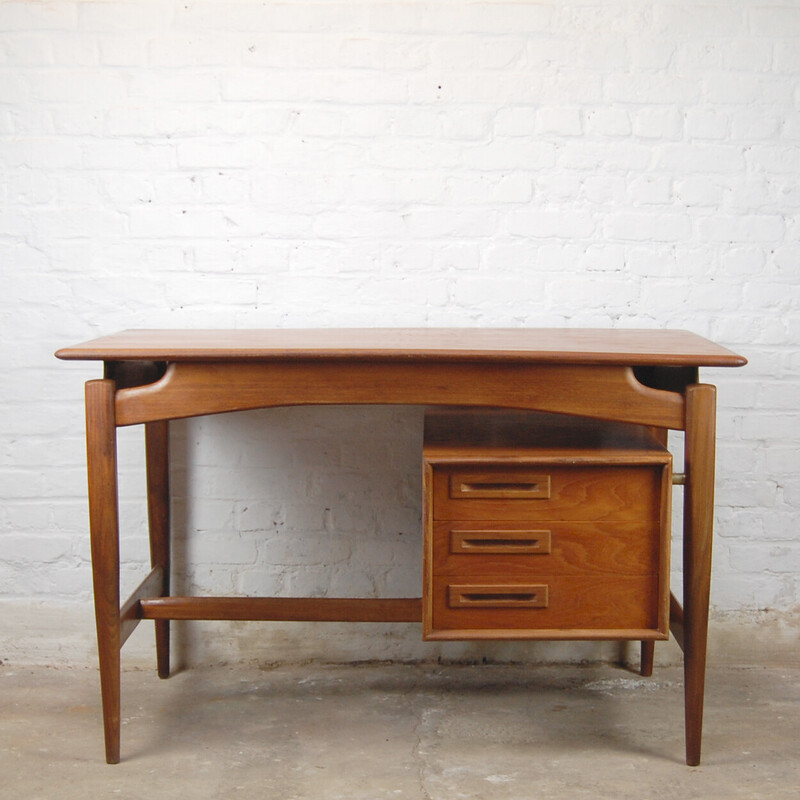 Scandinavian vintage desk by P.J. Neirinck, Belgium 1960s