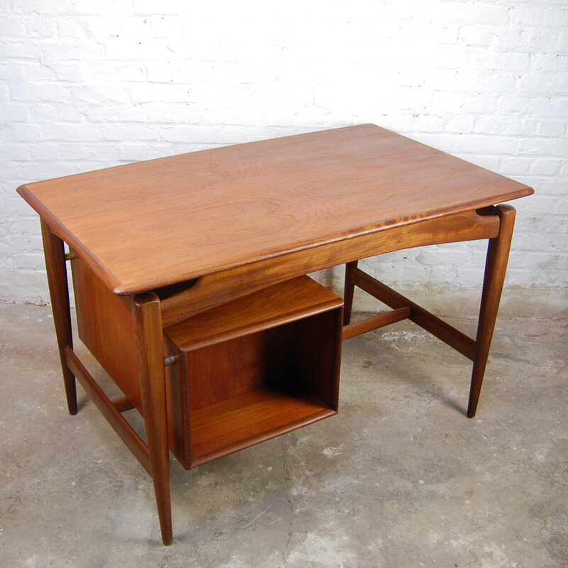 Scandinavisch vintage bureau van P.J. Neirinck, België 1960