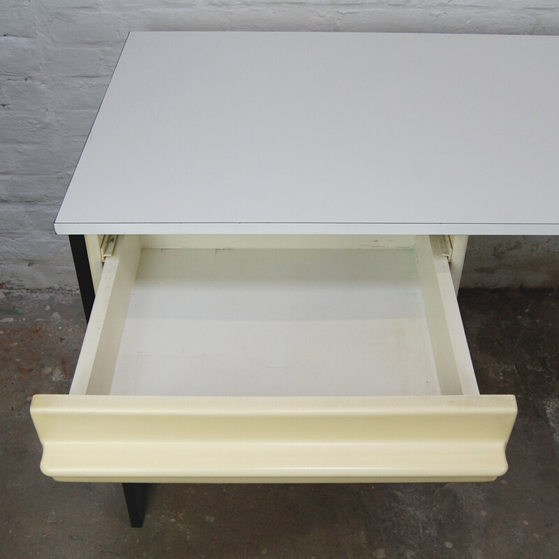 Vintage "Plastiburo 10" desk by Guy Bernard for Meurop, 1970s