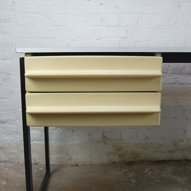 Vintage bureau "Plastiburo 10" van Guy Bernard voor Meurop, 1970