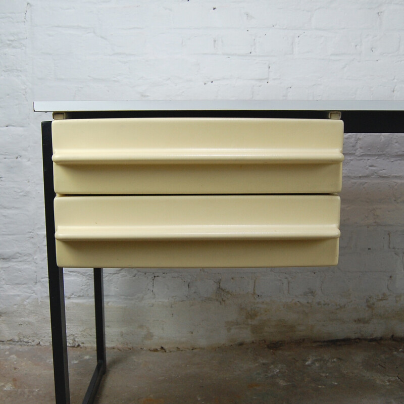 Vintage "Plastiburo 10" desk by Guy Bernard for Meurop, 1970s