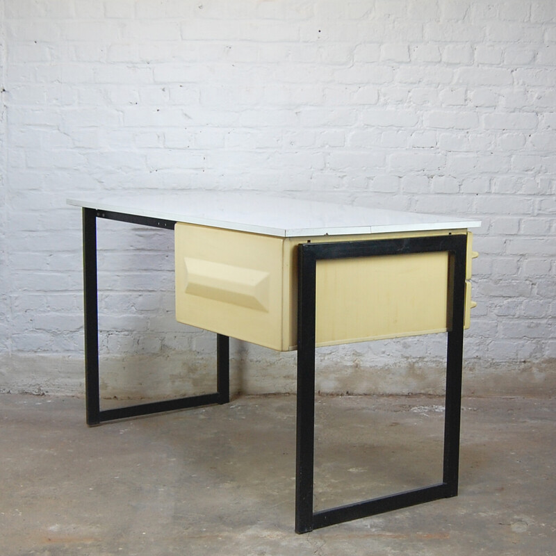 Vintage "Plastiburo 10" desk by Guy Bernard for Meurop, 1970s