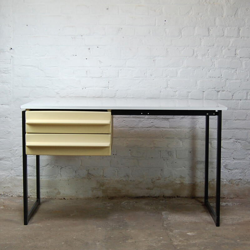 Vintage "Plastiburo 10" desk by Guy Bernard for Meurop, 1970s