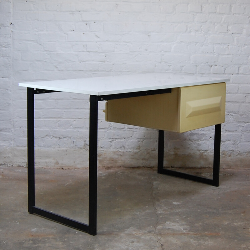 Vintage "Plastiburo 10" desk by Guy Bernard for Meurop, 1970s