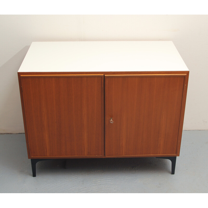 Vintage sideboard in teak and formica by Ernst Martin Dettinger for Bormann, 1960s