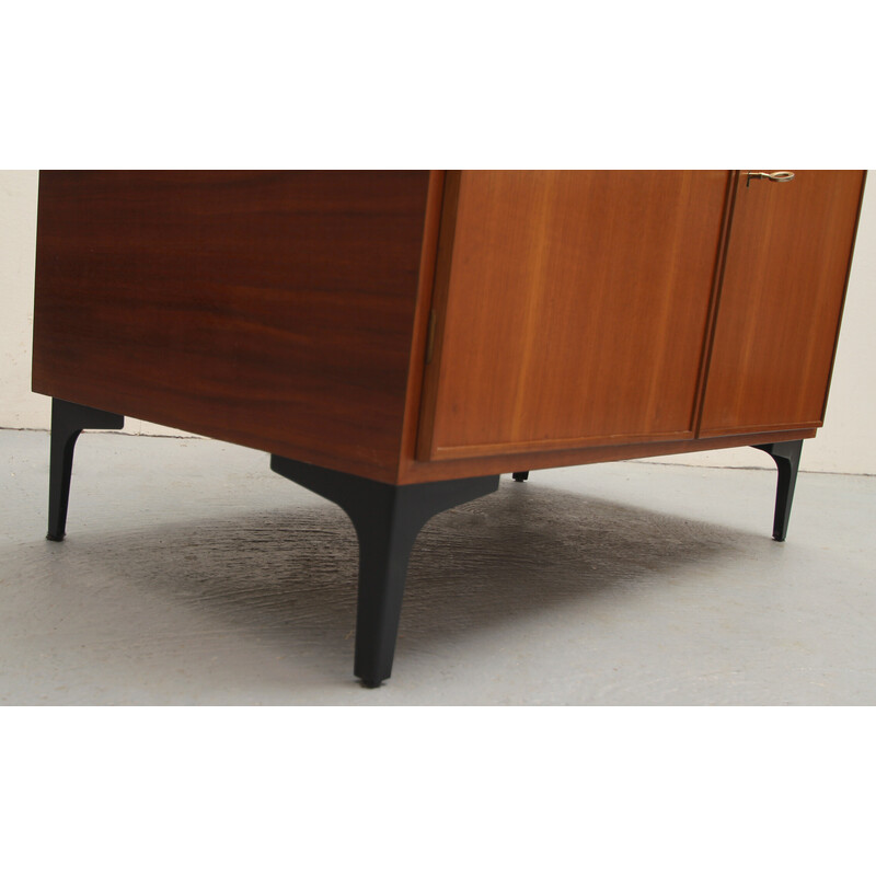 Vintage sideboard in teak and formica by Ernst Martin Dettinger for Bormann, 1960s