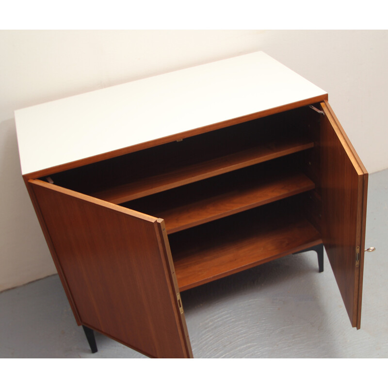 Vintage sideboard in teak and formica by Ernst Martin Dettinger for Bormann, 1960s