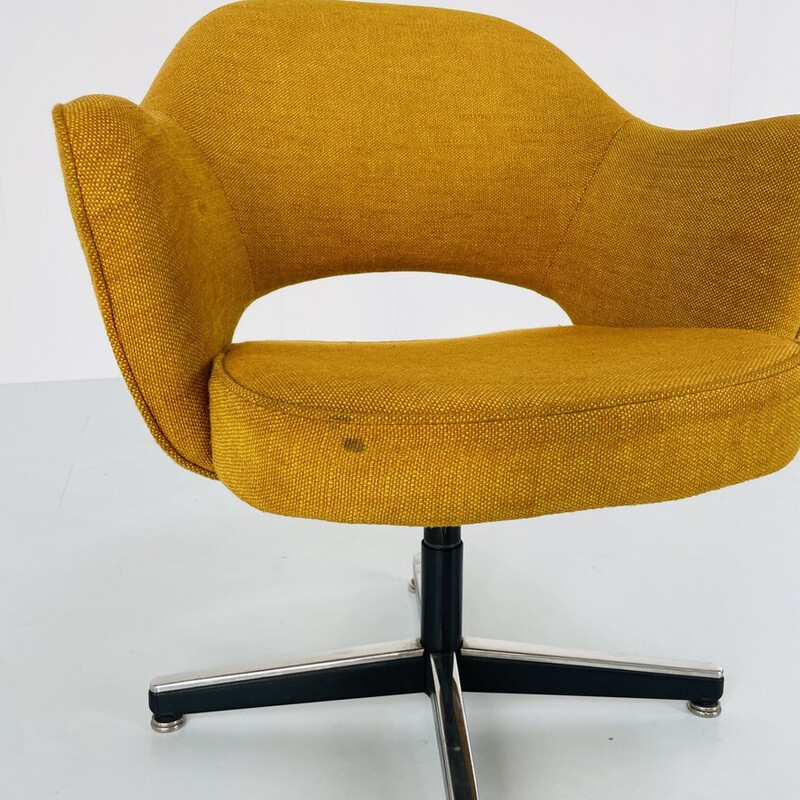 Sillón vintage "Conference" de Eero Saarinen para Knoll, Italia 1960