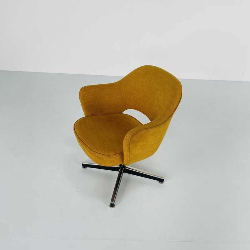 Sillón vintage "Conference" de Eero Saarinen para Knoll, Italia 1960