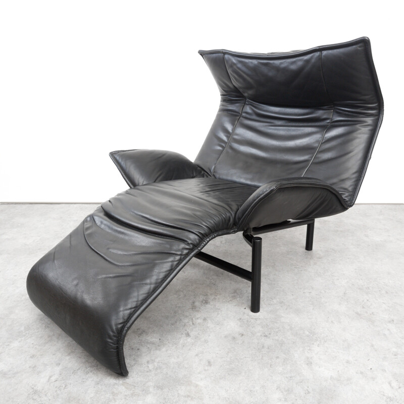 Veranda vintage verstelbare fauteuil van Vico Magistretti voor Cassina