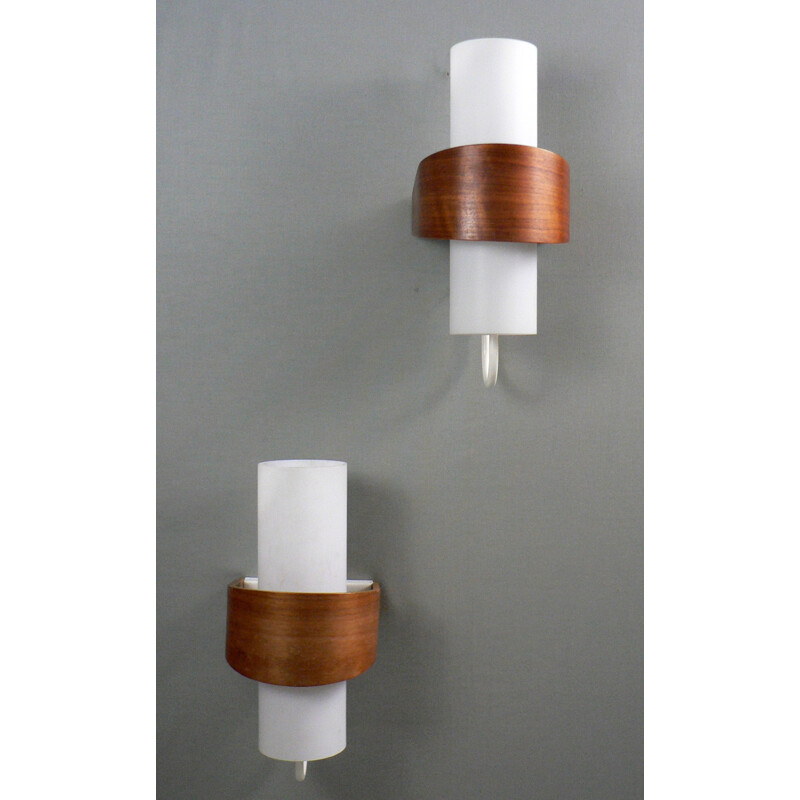 Philips "NX40" wall lights, Louis KALFF - 1950s