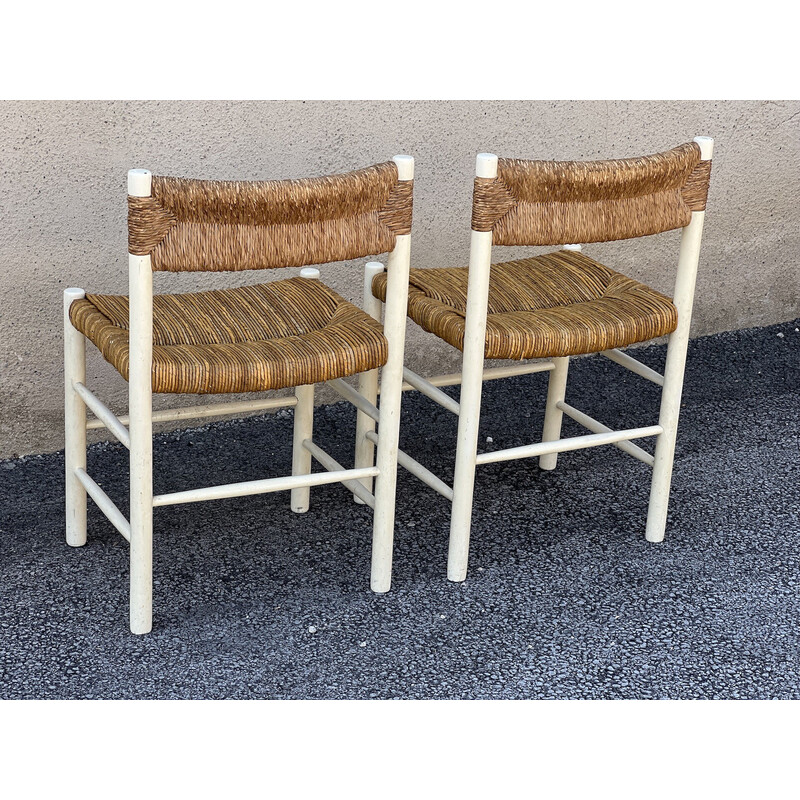 Pair of vintage Dordogne chairs by Robert Sentou, 1950s