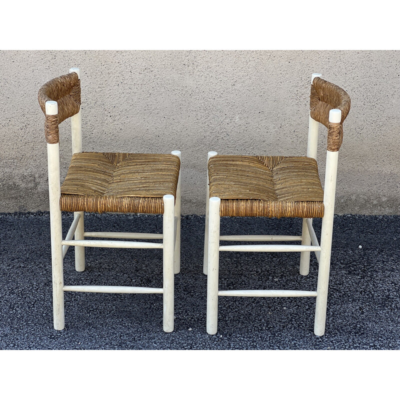 Paire de chaises vintage Dordogne par Robert Sentou, 1950