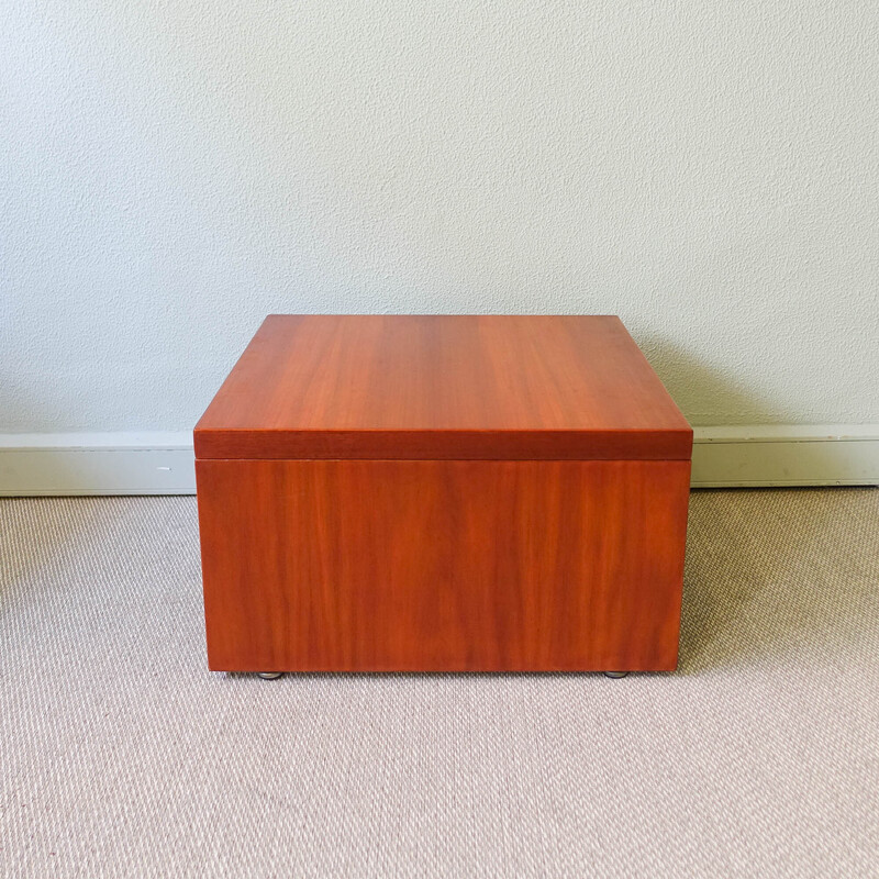 Vintage Brazilian side table in exotic wood by Sergio Rodrigues for Oca, 1970s