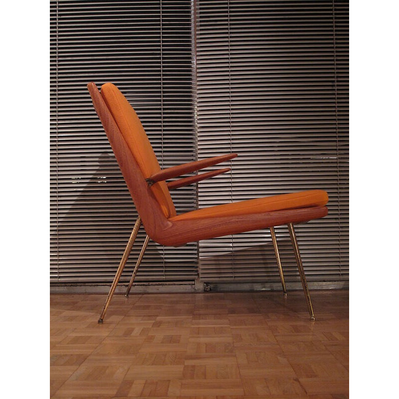 Fauteuil "135 Boomerang chair" France & Son, Peter HVIDT & Orla MOLGAARD NIELSEN - 1950