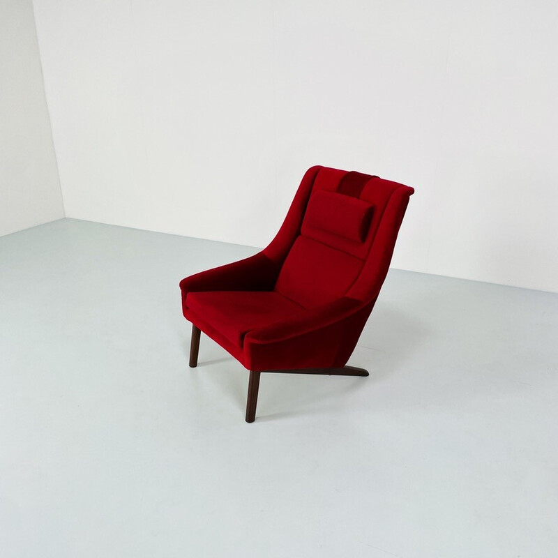 Vintage lounge chair "4410" by Folke Ohlsson for Fritz Hasen, Denmark 1960s