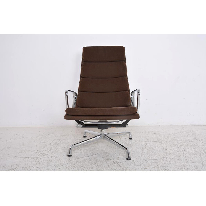 Vintage Soft Pad Sessel Ea 222 von Charles und Ray Eames für Vitra, 1969