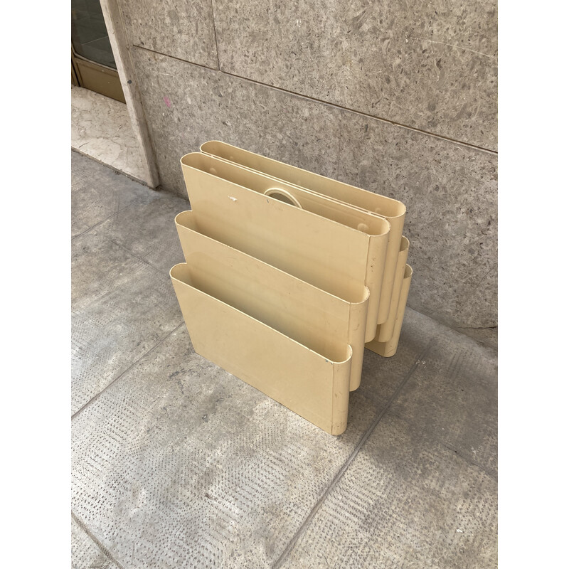 Vintage magazine rack by Giotto Stoppino, 1970s