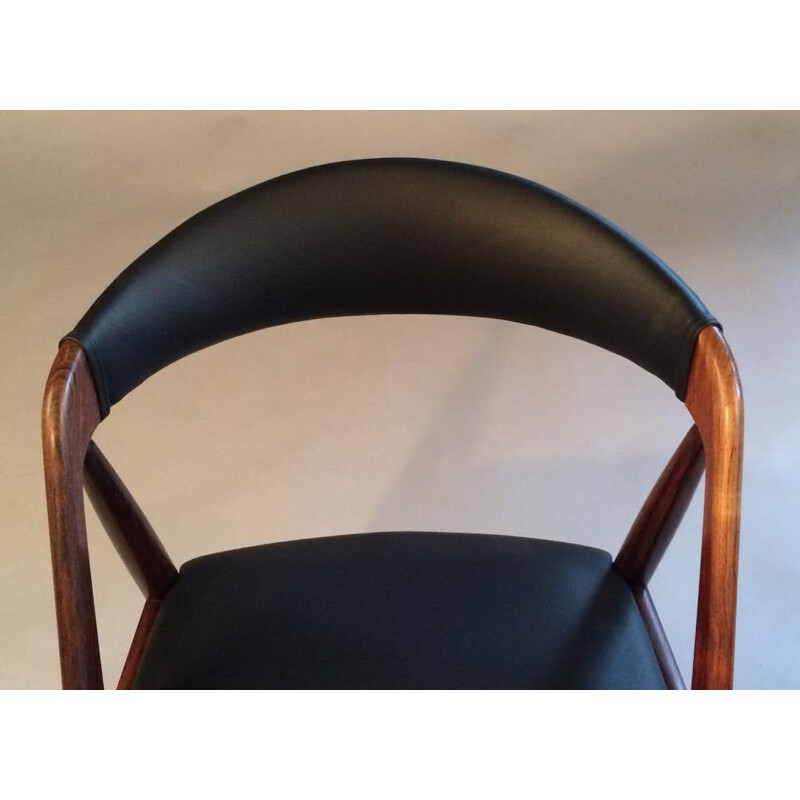 Set of 4 Schou Andersen "Model 31" rosewood dining chairs, Kai KRISTIANSEN - 1960s