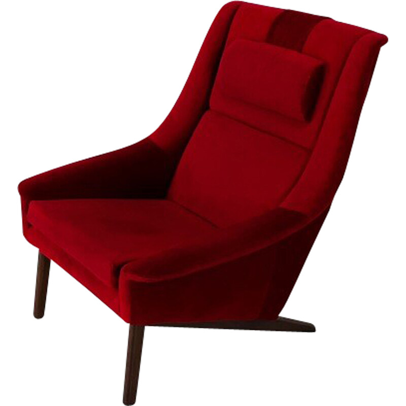 Vintage lounge chair "4410" by Folke Ohlsson for Fritz Hasen, Denmark 1960s