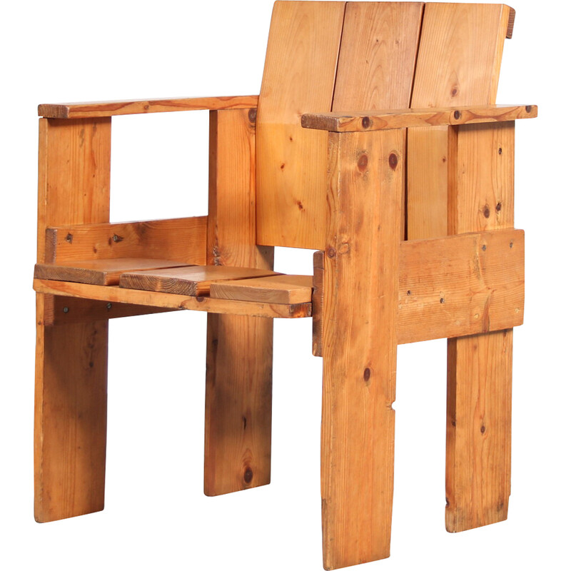 Vintage-Sessel "Albatros" von Gerrit Rietveld, Niederlande 1951