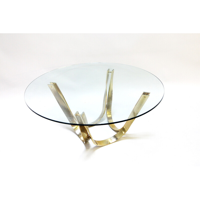 Vintage coffee table by Roger Sprunger for Dunbar, 1970s