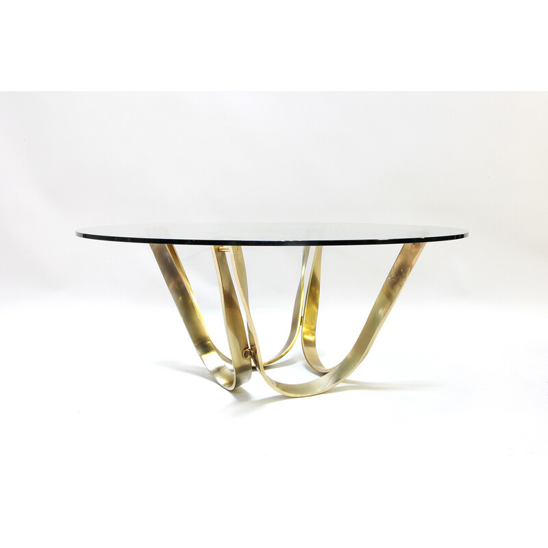 Vintage coffee table by Roger Sprunger for Dunbar, 1970s