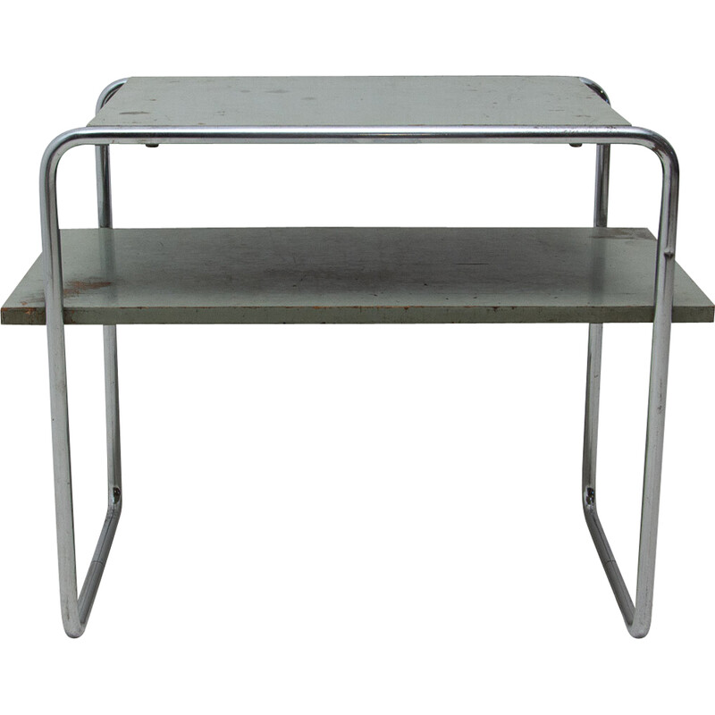 Vintage Bauhaus side table B12 by Marcel Breuer for Mücke-Melder, 1930s