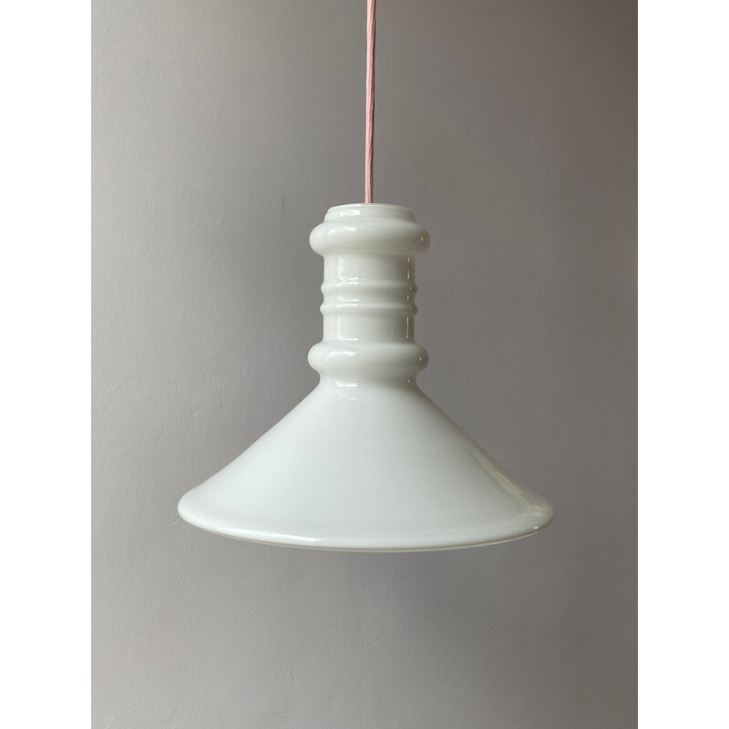 Vintage Apotheker hanglamp van Sidse Werner voor Holmegaard, Denemarken 1980