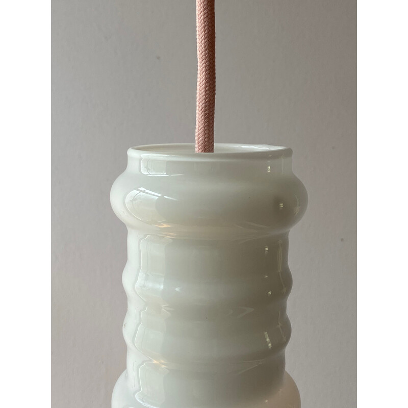 Vintage Apotheker pendant lamp by Sidse Werner for Holmegaard, Denmark 1980s