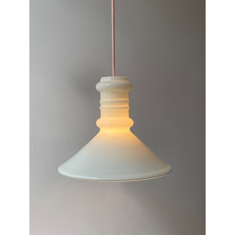 Vintage Apotheker pendant lamp by Sidse Werner for Holmegaard, Denmark 1980s