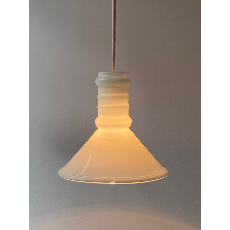 Vintage Apotheker lamp van Sidse Werner voor Holmegaard, Denemarken 1980