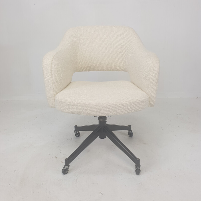 Mid-century Italian swivel desk armchair, 1960s