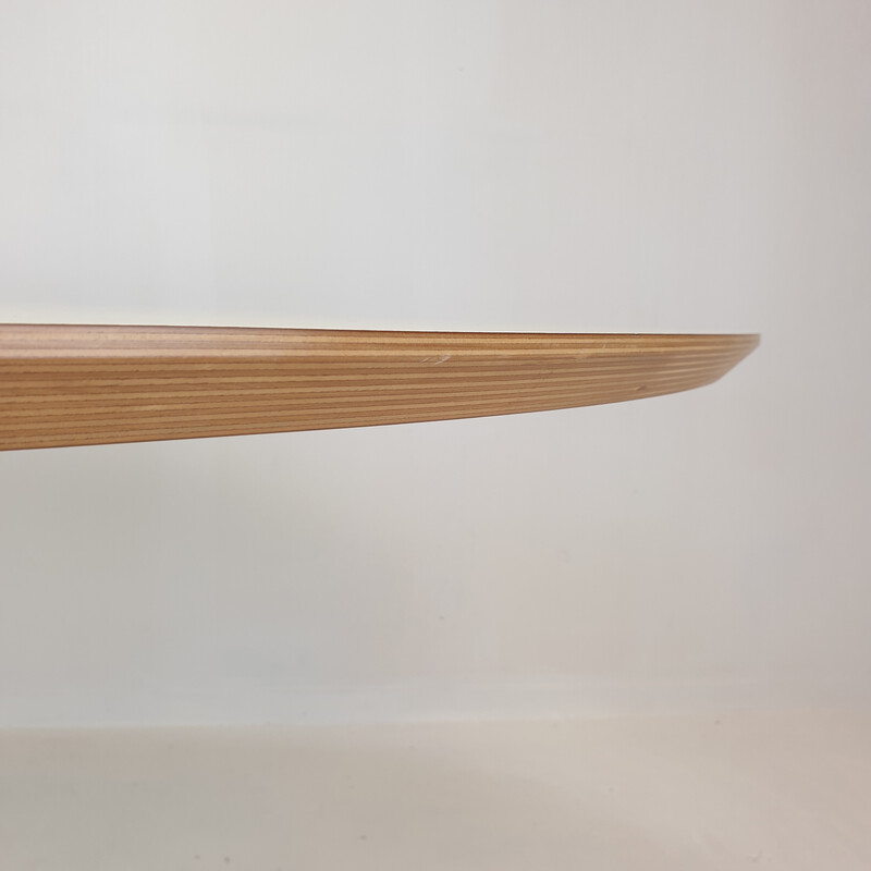 Vintage ovale eettafel van Pierre Paulin voor Artifort, jaren 1960