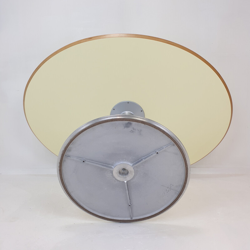 Mesa de jantar oval Vintage de Pierre Paulin para Artifort, década de 1960