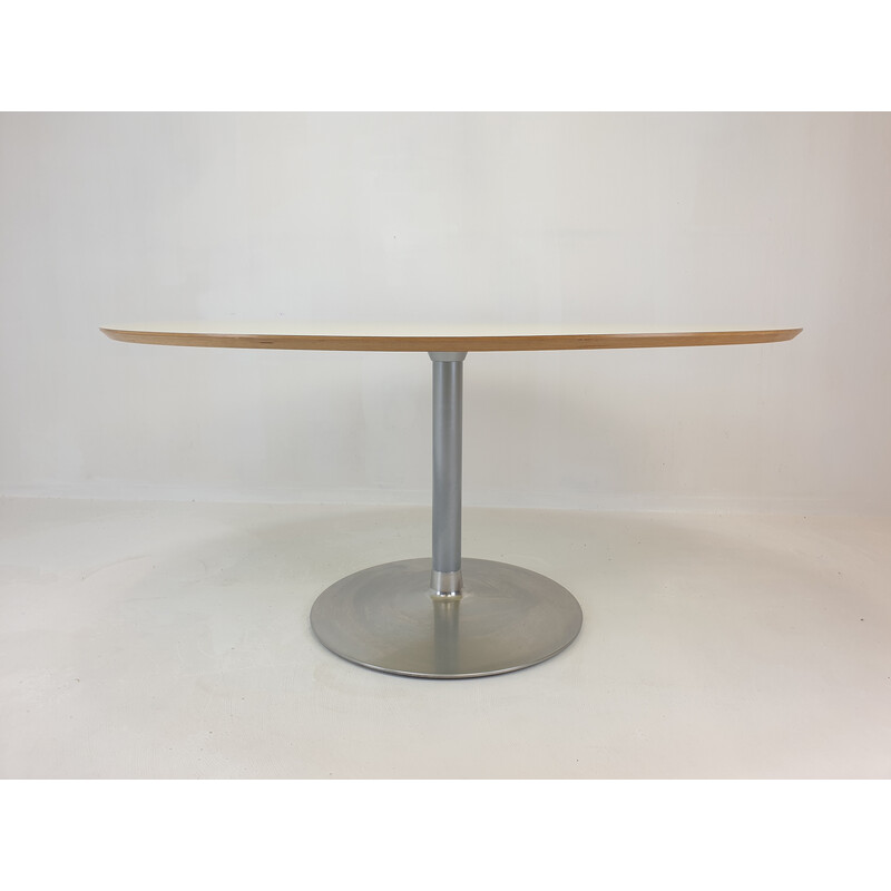 Vintage oval dining table by Pierre Paulin for Artifort, 1960s