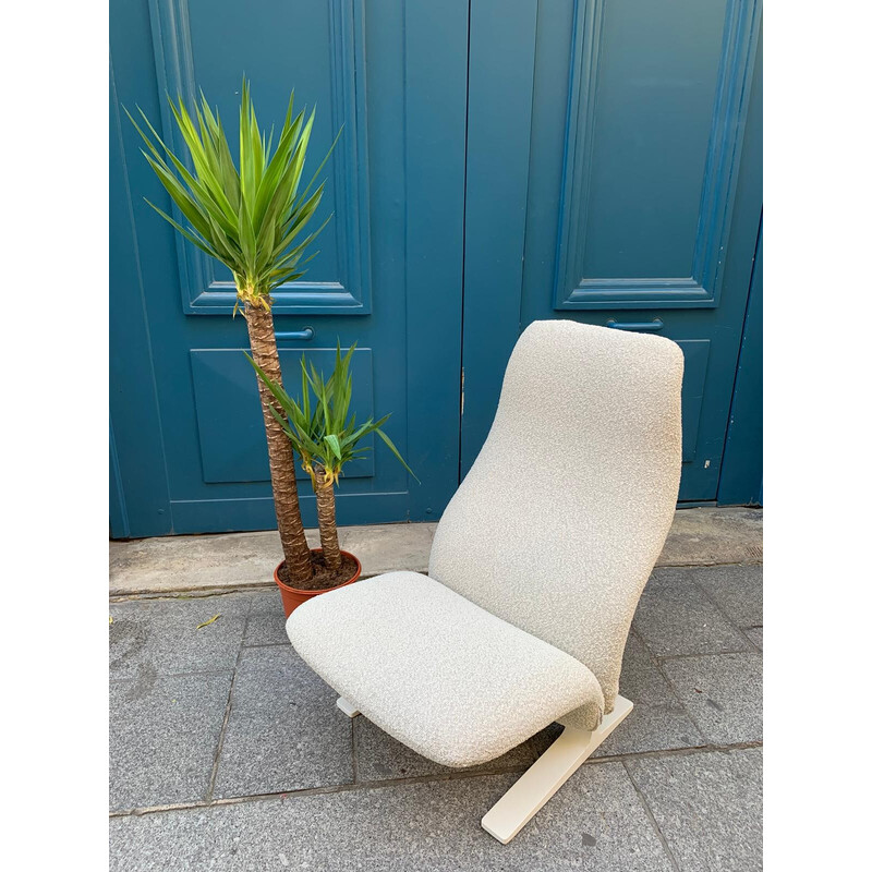 Vintage concorde armchair by Pierre Paulin