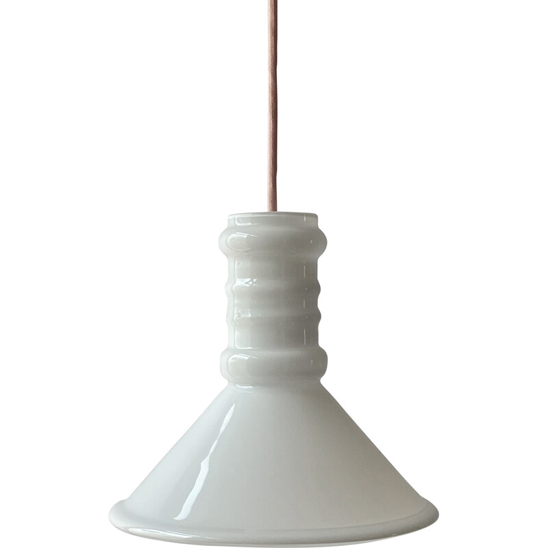 Vintage Apotheker pendant lamp by Sidse Werner for Holmegaard, Denmark 1980s