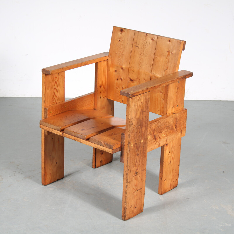 Vintage fauteuil "Albatros" van Gerrit Rietveld, Nederland 1951