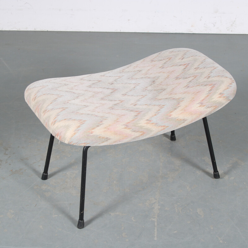 Vintage ottoman by Pierre Paulin for Thonet, France 1950s