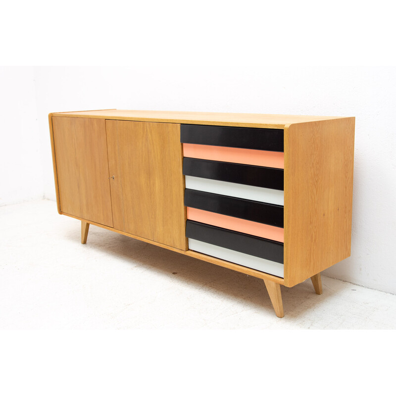 Mid century U-460 sideboard by Jiří Jiroutek for Interiér Praha, 1960s