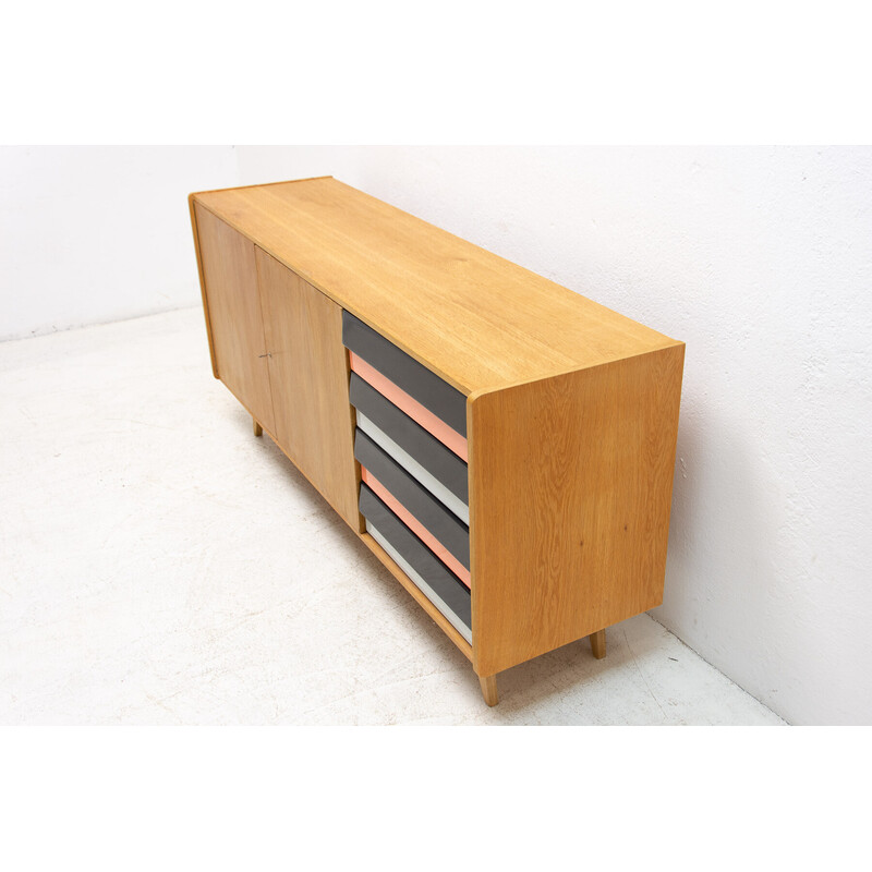 Mid century U-460 sideboard by Jiří Jiroutek for Interiér Praha, 1960s