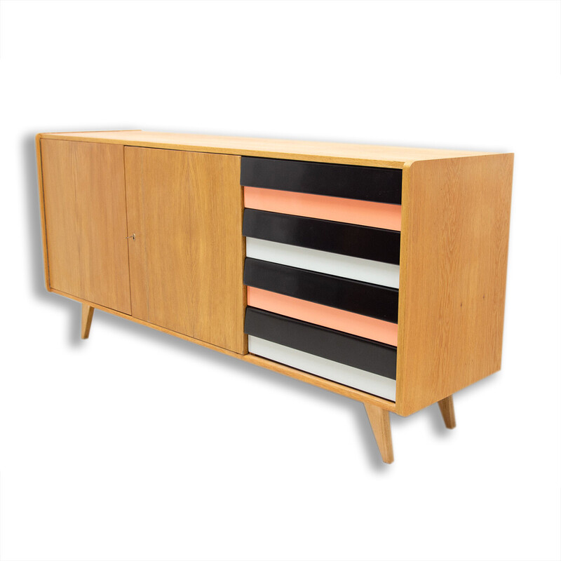 Mid century U-460 sideboard by Jiří Jiroutek for Interiér Praha, 1960s