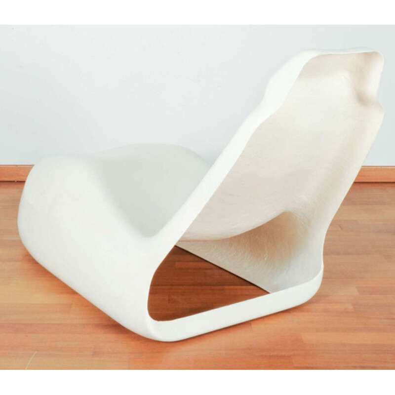 Saporiti "Moby Dick" low seat, Alberto ROSSELLI - 1970s