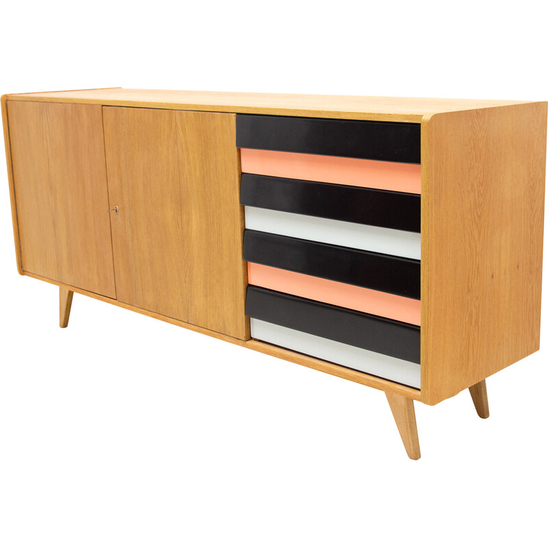 Mid century U-460 sideboard by Jiří Jiroutek for Interiér Praha, 1960s