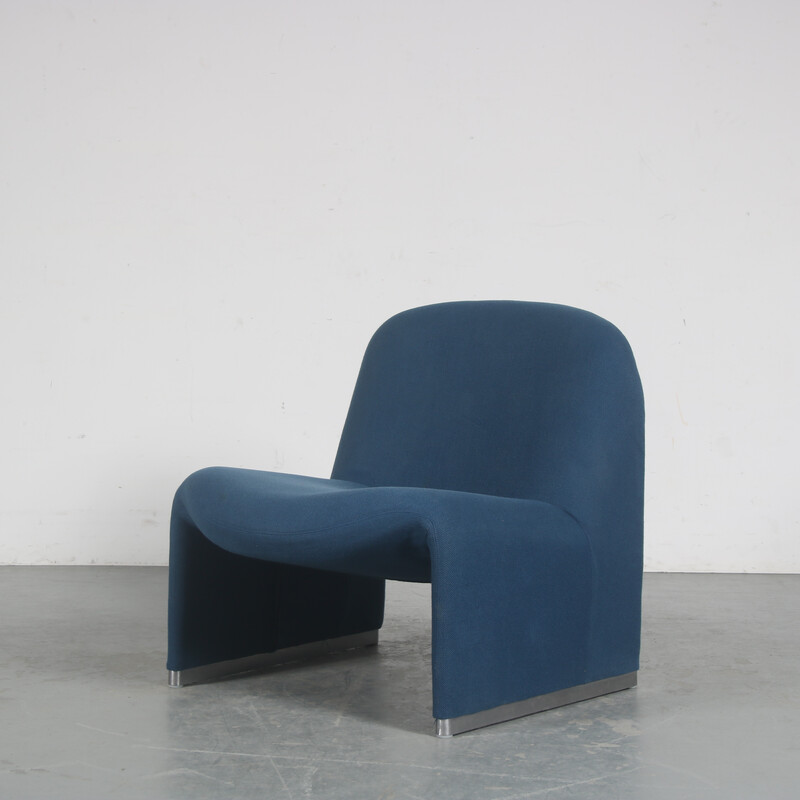 Vintage "Alky" armchair by Giancarlo Piretti for Castelli, Italy 1970s