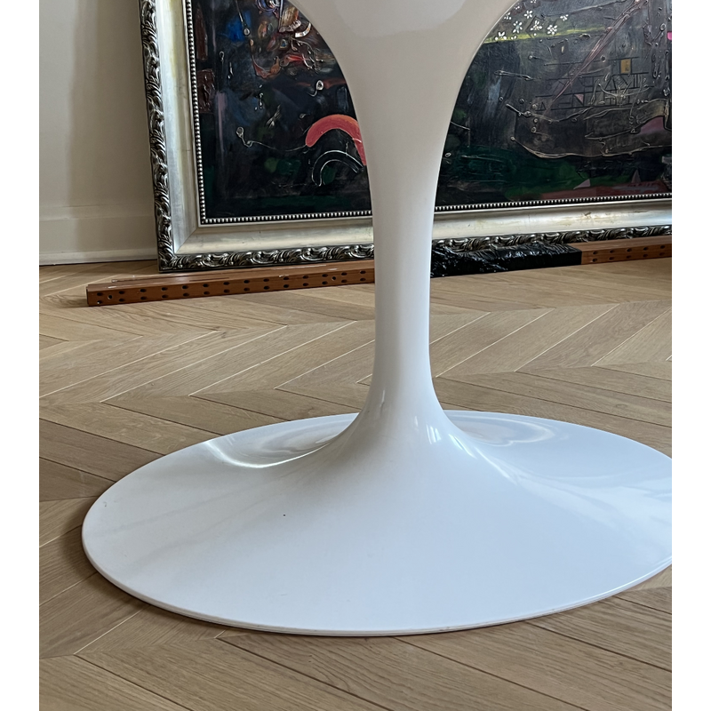 Mesa de mármol vintage de Eero Saarinen para Knoll